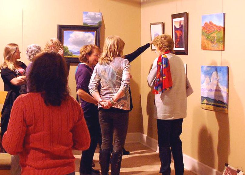 ROX Arts Gallery Littleton Colorado classes art show